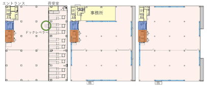 桶川伊奈物流倉庫　図面